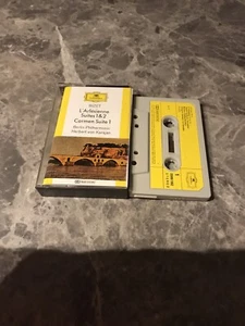 BIZET / BPO / KARAJAN: L'ARLESIENNE SUITES NOS 1 & 2 / CARMEN SUITE Cassette - Picture 1 of 2