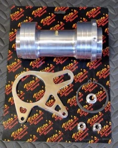 NEW Yamaha Banshee round style axle bearing carrier 35mm brake caliper stay - Picture 1 of 11