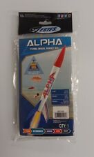 ESTES ALPHA Flying Model Rocket Kit 1225 Single Bulk Pack Kit New Sealed