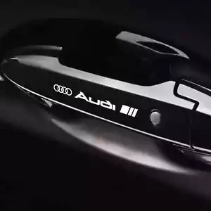 8 PZ Adesivi Replica Decals Maniglie Auto Compatibili per Audi Tuning Sticker 02 - Bild 1 von 9