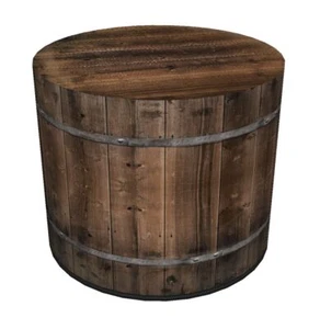 Dekorative runde Hocker - TONNE - Bild 1 von 9