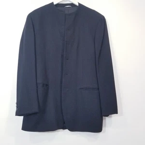 Chaqueta Blazer Vintage BYBLOS Mujer Talla XL Mezcla Lana Negra Abierta Hecha en Italia - Imagen 1 de 13