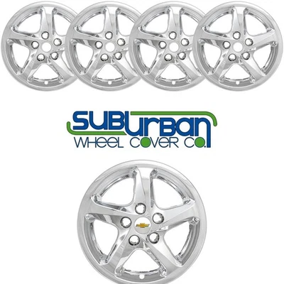 👀 Chevrolet Malibu LS 2016-2018 # IMP-394X 16" cubiertas de rueda cromadas juego nuevo/4 ✅ Foto 1 de 4