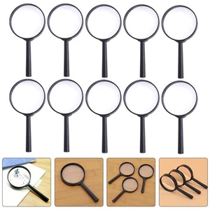 18 Pcs Tragbare Lupe Kleinkind Schüler Leselupen Für Senioren Leichte Handlupe - Bild 1 von 12