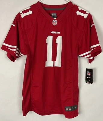 Camiseta NFL San Francisco 49ers Nike Juvenil Talla XL Fútbol Alex Smith #11 Roja Foto 1 de 4