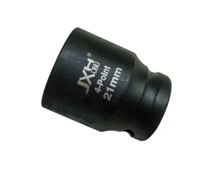 1/2" Drive 21mm 4-Point Square Socket, Budd Wheel Impact Socket, Heat Treated... - Picture 1 of 5