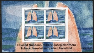 Groenlandia 2008, MS Fighting Tuberculosis Set MNH, Mi Bl 41 - Imagen 1 de 1
