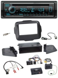 Kenwood Lenkrad Bluetooth DAB USB CD Autoradio für Jeep Renegade ab 2015 - Bild 1 von 10