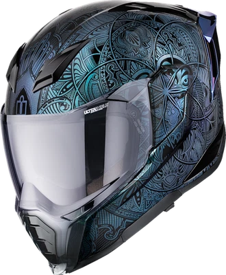 ICON Ultraflite* Helmet - Opal Mandala - MIPS? - Blue - Small 0101-18695 - Image 1 of 3