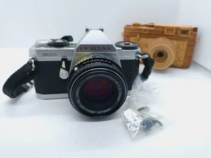 Pentax MG 35mm SLR Film Manual Camera + Pentax-M 50mm F/2 smc Lens - Untested - Picture 1 of 5
