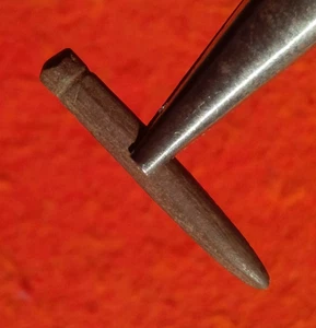 1-1/4" WOOD ARROW TIP OREGON ARROWHEAD COUGAR MOUNTAIN CAVE PERISHABLE ARTIFACT - Picture 1 of 24