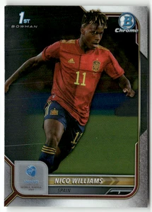 Topps Bowman 2022 cromo sub21 no. 131 Nico Williams - Imagen 1 de 2
