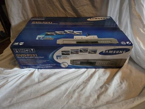 Samsung DVD-P231 Progressive-Scan DVD CD MP3 PLAYER NEW Sealed Manual & Remote - Picture 1 of 2