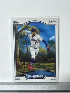 Mark Vientos 2025 Topps X Bob Ross The Joy of Babseball #7 New York Mets - Picture 1 of 10