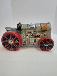 Vintage Ceramic Ezra Brooks Fordson Tractor Bourbon Decanter Heritage - Picture 1 of 12