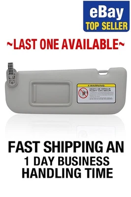 Parasol del lado izquierdo del conductor apto para Hyundai Elantra 2011-2015 Foto 1 de 4