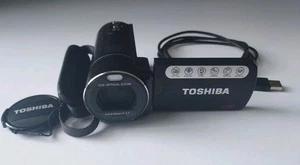 Toshiba Camileo X400 COMPACT Full HD Camcorder Untested . Needs battery SDcard - Picture 1 of 13