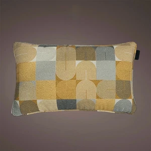 Madison - Kissen "Jacky" 50x30cm Dekoration Hülle Innenkissen gelb modern - Bild 1 von 2