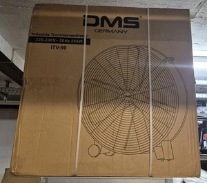 DMS® ITV-90 Ventilator 90cm Industrieventilator Trommelventilator Windmaschine, - Bild 1 von 1