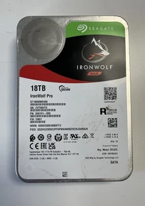 (Not Working) Seagate IronWolf Pro ST 18000NE000 Single  3.5" 18TB SATA NAS HDD - Picture 1 of 4