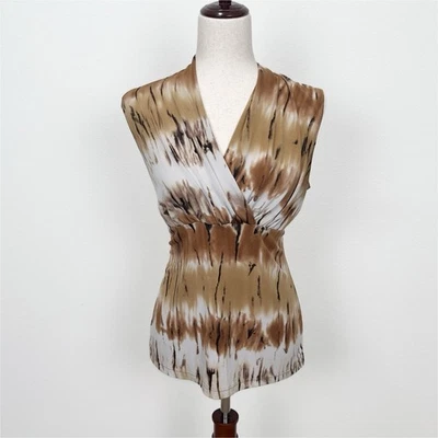 Vtg Y2K JKLA California Top Womens Medium Brown Fairy Grunge Festival Retro 90s - Image 1 of 4