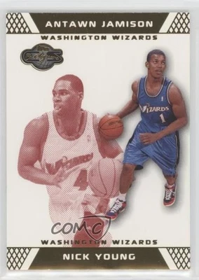 2007-08 Topps Co-Signers Gold Red /109 Nick Young Antawn Jamison #51 Rookie RC - Image 1 of 2