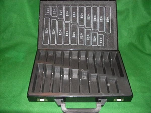 Broca espiral cojinete/maletín de montaje, vacío, 19 compartimentos 1,0 - 10,0 mm x 0,5 mm - Imagen 1 de 1