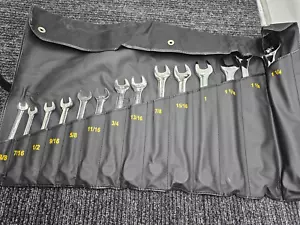 Klein Tools 14-teiliger Kombinationsschraubenschlüssel 68406 vernickelt verchromt korrosionsbeständig - Bild 1 von 8