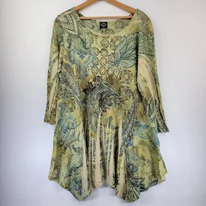 Túnica estilo Cal para mujer talla XL hecha en EE. UU.  - Imagen 1 de 9