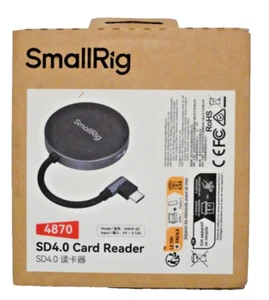 SmallRig Ultra-Fast SD4.0 Memory Card Reader, Dual Card Support 4870 - Picture 1 of 4