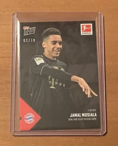 2021 TOPPS NOW #23 JAMAL MUSIALA - NUMBERED 2/10 BLACK PARALLEL - Picture 1 of 2