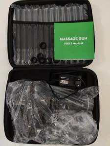 Pistola de masaje corporal eléctrico con pantalla táctil LCD de 30 velocidades - Imagen 1 de 5