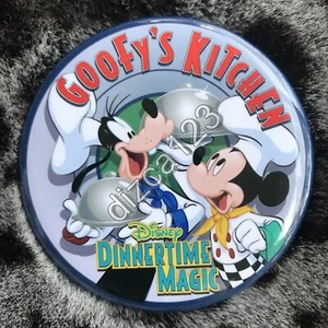 Disney Button Dining Goofy's Kitchen Dinnertime Magic 2017 Button - Picture 1 of 1