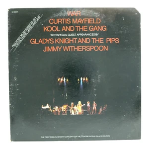 War Curtis Mayfield Kool & the Gang Live LP Chess CH60037 VG+ 1974 Soul Funk - Picture 1 of 4