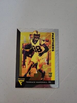 2021 Panini Chronicles - Flux Rookies Silver Prizm #FX-16 Terrace Marshall...F4 - Image 1 of 2