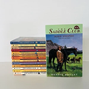 14 X Bonnie Bryant The Saddle Club #41-50 & 56,57 & 73,74 Paperbacks 1990s - Picture 1 of 24