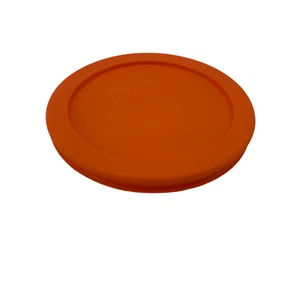 Pyrex Replacement Lid 2-Cup Storage Cover 5" Bowl 7200-PC Orange - Picture 1 of 11