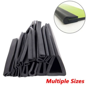 Window Door Frame U Channel Edge Protector Strip Trim Guard Seal Rubber U-shape - Picture 1 of 7