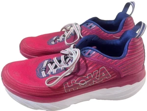 Hoka One One Bondi 6 Damen Sneaker 10 pink sportliche Laufschuhe 1019270 BBDH - Bild 1 von 8