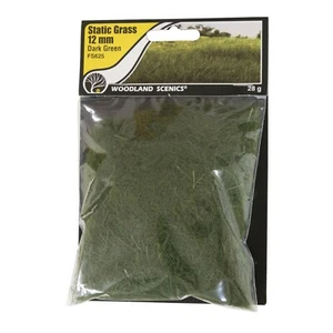 Woodland Scenics 625 | Static Grass Dark Green 12mm | Squeaky's Trains - Picture 1 of 2