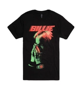 Camiseta Billie Eilish Para Hombre Talla 2XL Manos Suave Calce Ajustado Negra NUEVA - Imagen 1 de 2