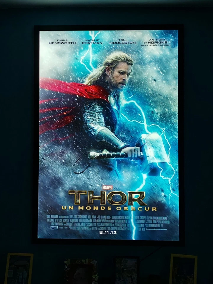 Thor - The Dark World (2013) Original d/s Cinema French Candian One sheet poster - Image 1 of 1