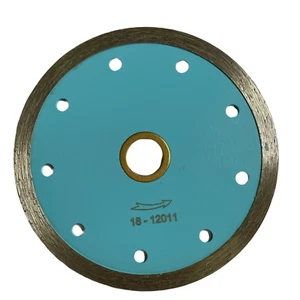 4" Diamond Tile Saw Blade Wet Cutting for Ceramic, Porcelain, Marble, Stone Tile - Picture 1 of 9