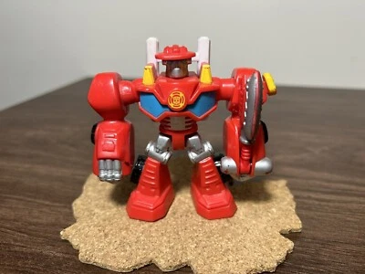 Playskool Heroes Transformers Rescue Bots Heatwave Fire Bot 3.5" Action Figure - Image 1 of 4