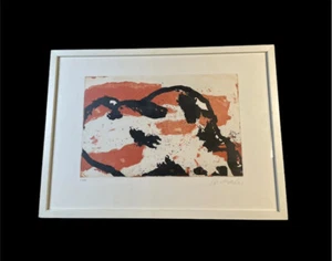 Emil Schumacher Radierung Aquatinta 1972 Farbradierung 100 Auflage Signiert - Bild 1 von 7