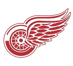 Detroit Red Gings Decalcomania da parete - Serie NHL - Decalcomania da parete per decorazioni camera - Foto 1 di 6