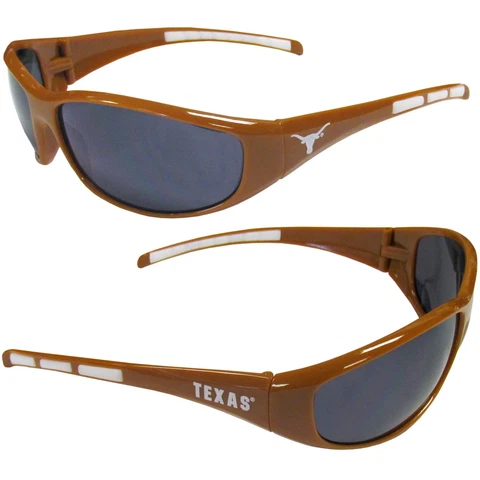 Texas Longhorns Wrap Sunglasses NCAA Licensed UV 400 Protect Cover