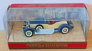Matchbox MODELS OF YESTERYEAR Y14-3.20 1931 STUTZ BEARCAT - Picture 1 of 6