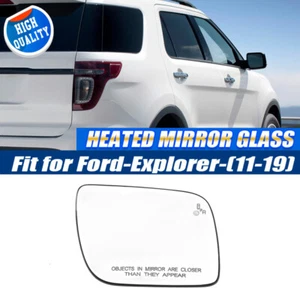 Espejo retrovisor lateral derecho pasajero vidrio punto ciego térmico para Ford Explorer 2011~2019 - Imagen 1 de 10
