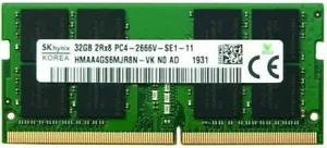 Hynix 32GB DDR4 SODIMM 2666 MHz PC4-21300 Laptop Memory RAM HMAA4GS6MJR8N-VK - Picture 1 of 1
